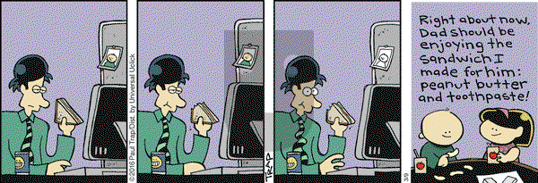 Thatababy on Wednesday March 9, 2016 Comic Strip