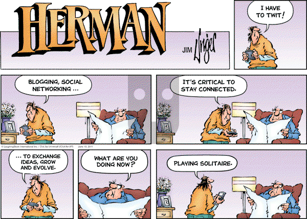 Herman on Sunday June 19, 2011 Comic Strip