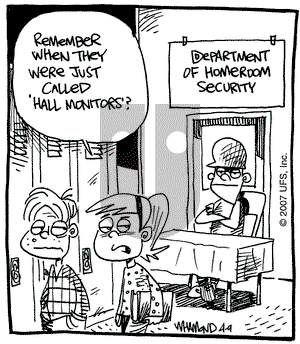 Reality Check on Monday April 9, 2007 Comic Strip