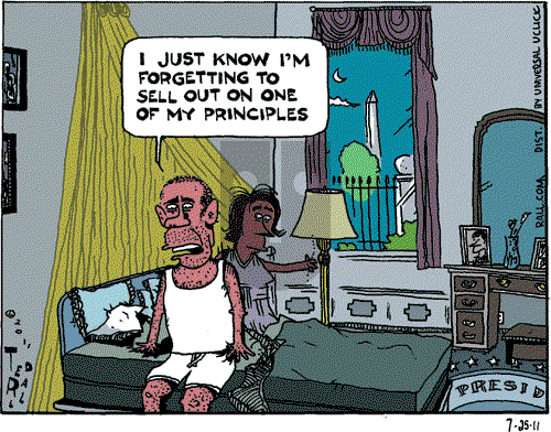 Ted Rall on Monday July 25, 2011 Comic Strip