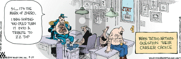 Non Sequitur on Wednesday September 24, 2014 Comic Strip