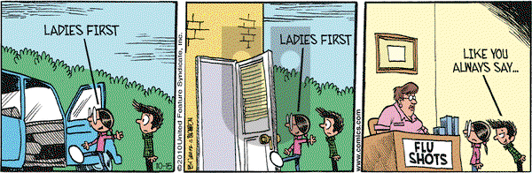 Grand Avenue on Friday October 15, 2010 Comic Strip