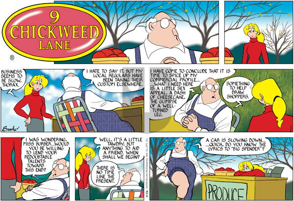9 Chickweed Lane on Sunday November 26, 2006 Comic Strip