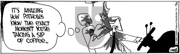 The Buckets on Tuesday November 24, 1998 Comic Strip