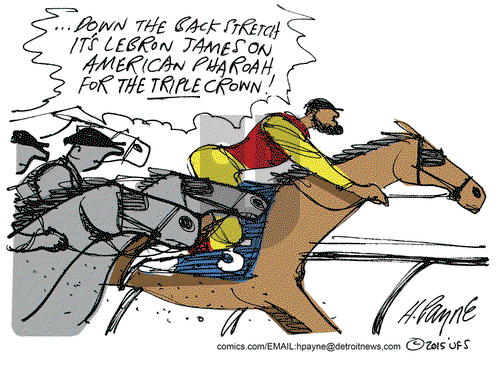 Henry Payne on Thursday June 11, 2015 Comic Strip
