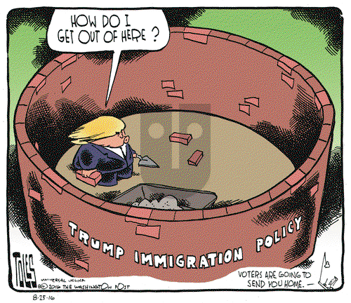 Tom Toles on Thursday August 25, 2016 Comic Strip