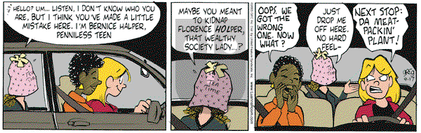 Luann on Wednesday September 17, 2003 Comic Strip