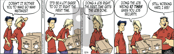 Baldo on Monday December 17, 2007 Comic Strip