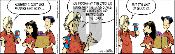 Baldo on Saturday October 18, 2008 Comic Strip