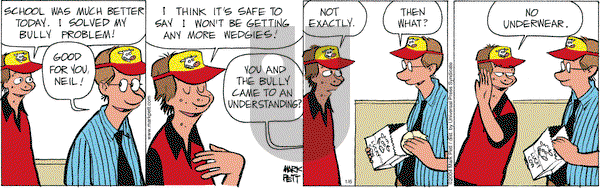 Lucky Cow on Tuesday January 6, 2004 Comic Strip