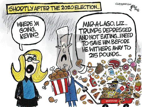 Clay Jones - Friday December 1, 2023 Comic Strip