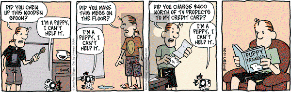 Pooch Cafe on Monday October 25, 2010 Comic Strip