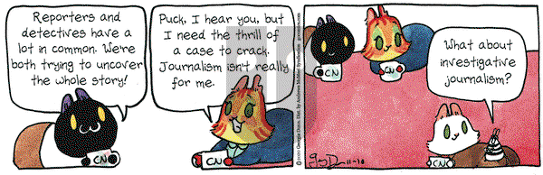 Breaking Cat News on Tuesday November 10, 2020 Comic Strip