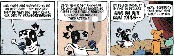 Pooch Cafe on Saturday September 15, 2012 Comic Strip