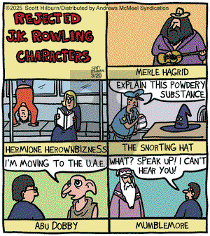 The Argyle Sweater on Thursday March 20, 2025 Comic Strip