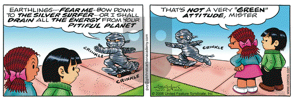 Nancy on Tuesday September 30, 2008 Comic Strip