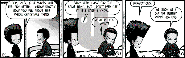 The Boondocks on Tuesday July 22, 2008 Comic Strip