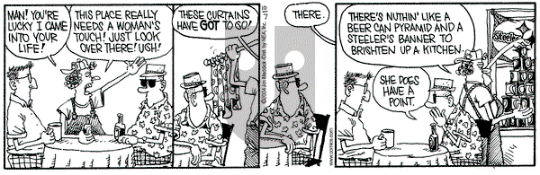Monty on Thursday October 7, 2004 Comic Strip
