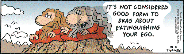 Frank and Ernest on Monday October 6, 2008 Comic Strip