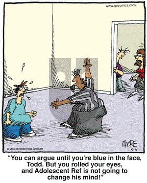 In the Bleachers on Monday May 11, 2009 Comic Strip