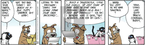 Get Fuzzy on Wednesday August 17, 2011 Comic Strip