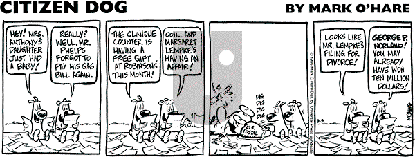 Citizen Dog on Friday August 22, 2025 Comic Strip