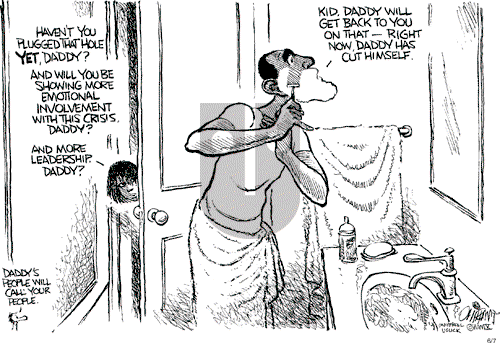 Pat Oliphant on Monday June 7, 2010 Comic Strip