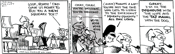 Red and Rover on Wednesday April 7, 2004 Comic Strip