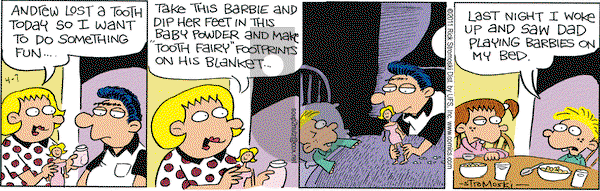 Soup to Nutz - Old on Thursday April 7, 2011 Comic Strip