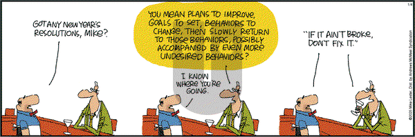 Mike du Jour on Saturday January 4, 2025 Comic Strip