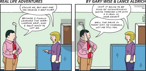 Real Life Adventures on Sunday September 9, 2018 Comic Strip
