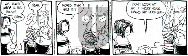The Buckets on Wednesday November 22, 2006 Comic Strip