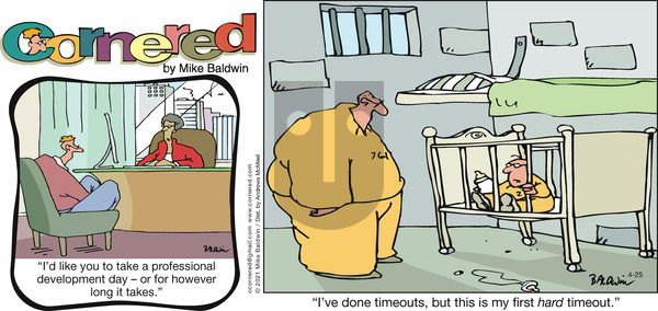 Cornered on Sunday April 25, 2021 Comic Strip