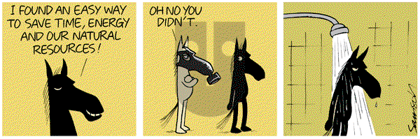 Dark Side of the Horse on Saturday October 23, 2010 Comic Strip