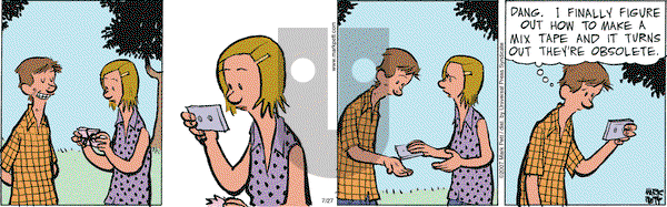 Lucky Cow on Friday July 27, 2007 Comic Strip
