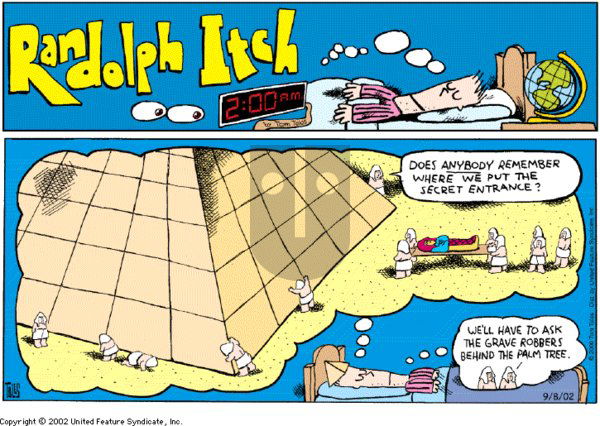 Randolph Itch, 2 a.m. - Sunday November 10, 2024 Comic Strip
