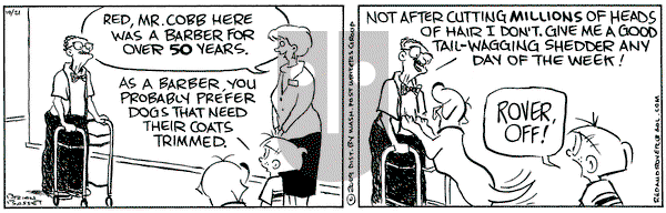 Red and Rover on Wednesday October 21, 2009 Comic Strip