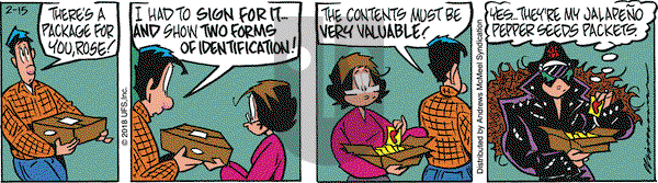 Rose is Rose on Thursday February 15, 2018 Comic Strip