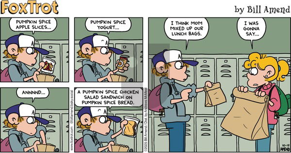 FoxTrot on Sunday October 19, 2025 Comic Strip