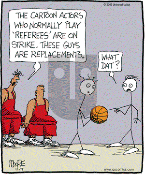 In the Bleachers on Saturday November 7, 2009 Comic Strip