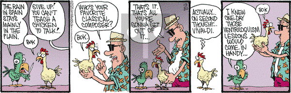 Monty on Wednesday December 30, 2020 Comic Strip