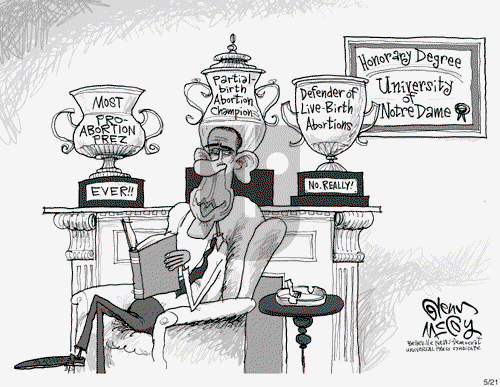 Glenn McCoy on Thursday May 21, 2009 Comic Strip