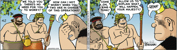 Alley Oop on Wednesday April 2, 2014 Comic Strip