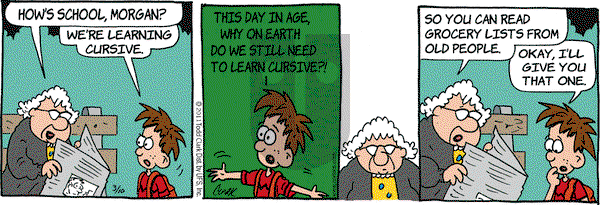 Lola - Thursday March 10, 2011 Comic Strip