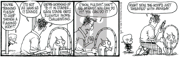 Monty on Thursday March 22, 2007 Comic Strip