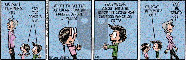 Grand Avenue on Saturday January 16, 2010 Comic Strip