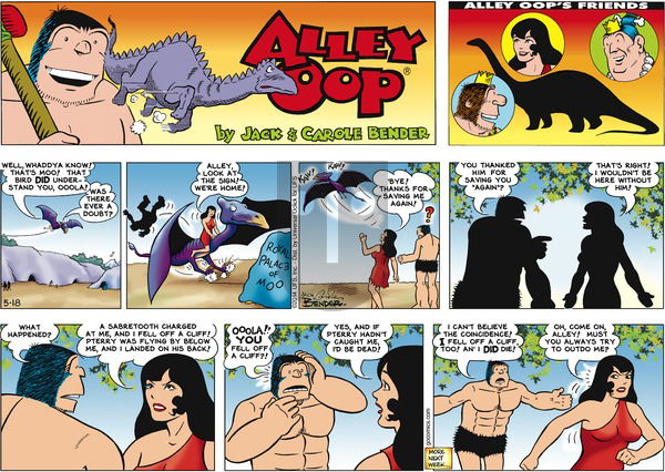 Alley Oop on Sunday May 18, 2014 Comic Strip