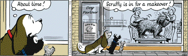 Fred Basset on Friday July 15, 2016 Comic Strip