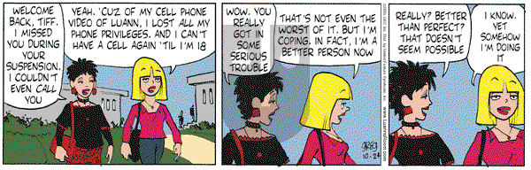 Luann on Monday October 24, 2005 Comic Strip