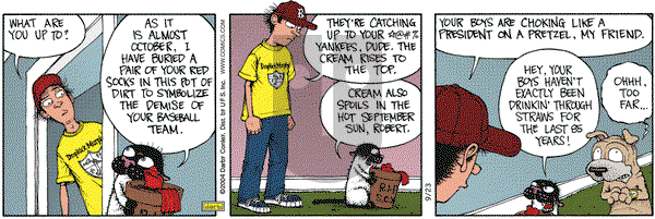 Get Fuzzy on Thursday September 23, 2004 Comic Strip